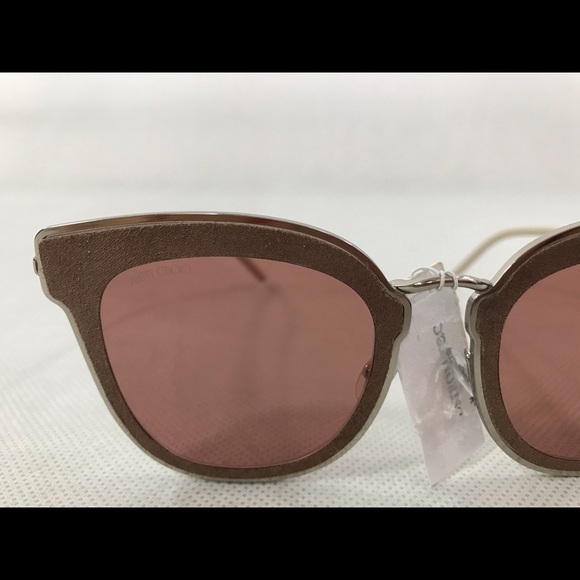 Jimmy Choo Nile 63mm Cat Eye Sunglasses NWT - Picture 3 of 10
